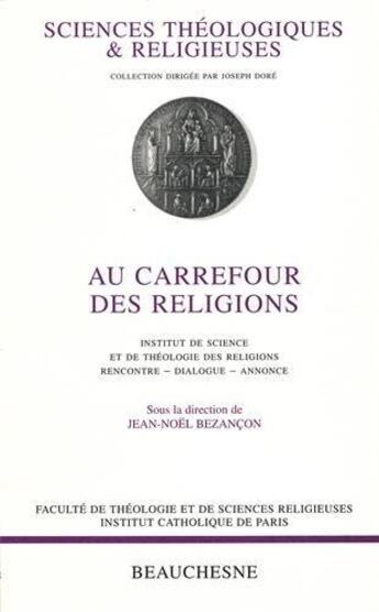 Couverture du livre « Au carrefour des religions » de  aux éditions Beauchesne