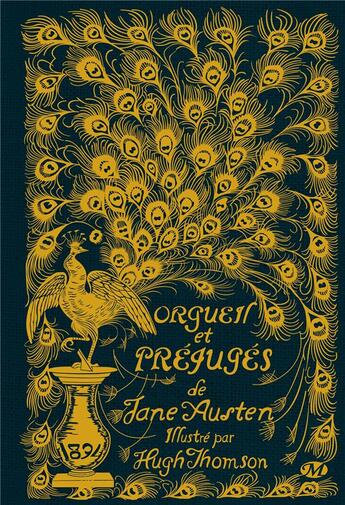 Couverture du livre « Orgueil & préjugés » de Jane Austen aux éditions Milady
