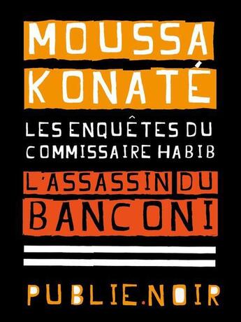 Couverture du livre « L'assassin du Banconi » de Moussa Konate aux éditions Publie.net