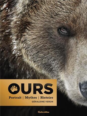 Couverture du livre « Ours » de Geraldine Veron aux éditions Rustica