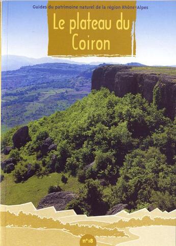 Couverture du livre « Le plateau du coiron » de Conservatoire D'Espa aux éditions Cren