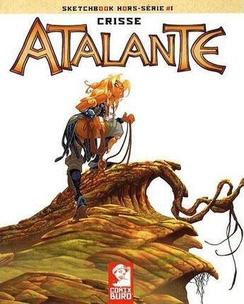 Couverture du livre « Sketchbook Atalante (hors-série) » de Didier Crisse aux éditions Comix Buro