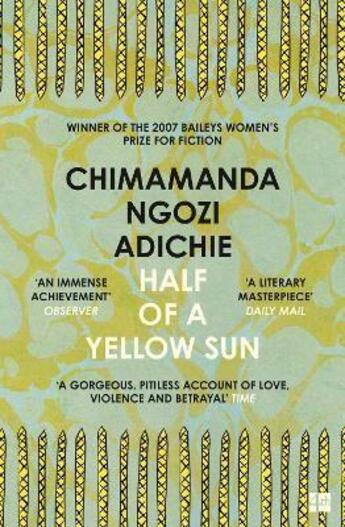 Couverture du livre « Half of a yellow sun » de Chimamanda Ngozi Adichie aux éditions Harper Perennial Uk