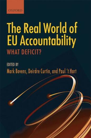 Couverture du livre « The Real World of EU Accountability: What Deficit? » de Mark Bovens aux éditions Oup Oxford