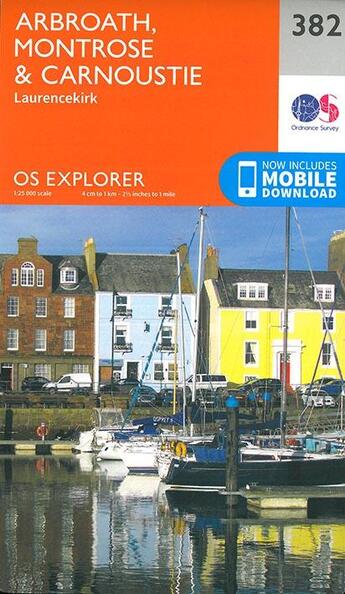 Couverture du livre « Arbroath montrose & carnousti » de  aux éditions Ordnance Survey