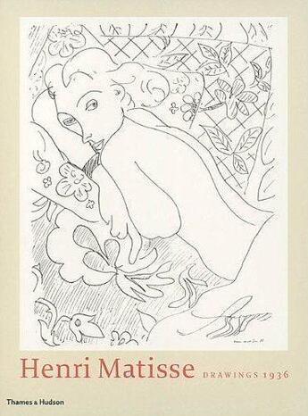 Couverture du livre « Henri matisse drawings 1936 » de Zervos Christian aux éditions Thames & Hudson