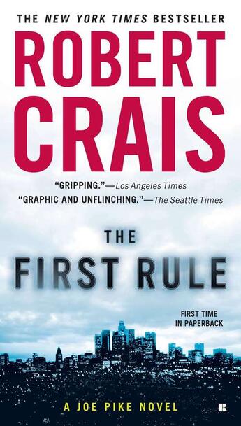 Couverture du livre « First rule » de Robert Crais aux éditions Penguin Group Us