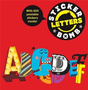 Couverture du livre « Stickerbomb Letters » de Laurence King aux éditions Laurence King