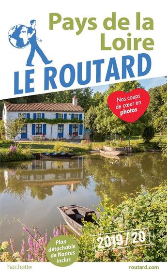 Couverture du livre « Guide du Routard ; Pays de la Loire (édition 2019/2020) » de Collectif Hachette aux éditions Hachette Tourisme