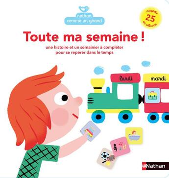 Couverture du livre « Toute ma semaine » de  aux éditions Nathan