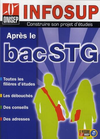 Couverture du livre « Après le bac STG » de  aux éditions Onisep