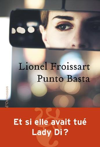 Couverture du livre « Punto basta » de Lionel Froissart aux éditions Heloise D'ormesson