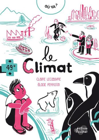 Couverture du livre « Où va le climat ? » de Elodie Perrotin et Claire Lecoeuvre aux éditions Ricochet