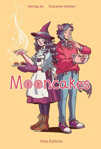 Couverture du livre « Mooncakes » de Wendy Xu et Suzanne Walker aux éditions Bliss Comics