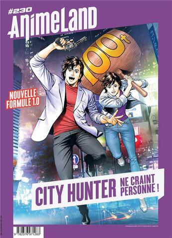 Couverture du livre « Animeland N.230 ; City Hunter ne craint personne ! » de  aux éditions Ynnis