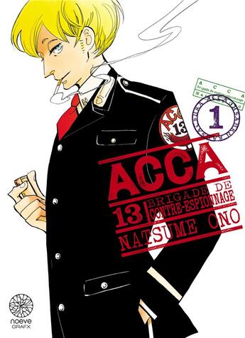 Couverture du livre « Acca 13 Tome 1 » de Natsume Ono aux éditions Noeve Grafx