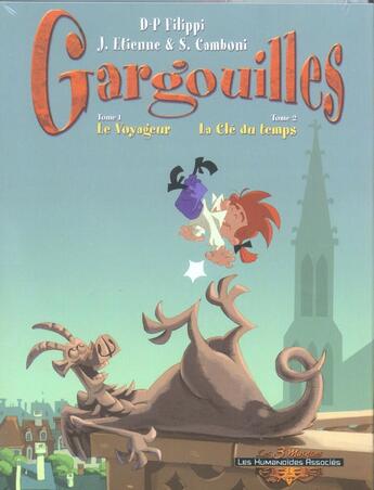 Couverture du livre « Gargouilles ; t.1 et t.2 » de Denis-Pierre Filippi et J. Etienne et Silvio Camboni aux éditions Humanoides Associes