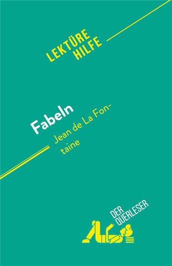 Couverture du livre « Fabeln : von Jean de La Fontaine » de Vincent Jooris aux éditions Derquerleser.de