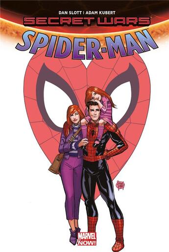 Couverture du livre « Secret wars : Spider-Man ; renouveler ses voeux » de Dan Slott et Adam Kubert aux éditions Panini