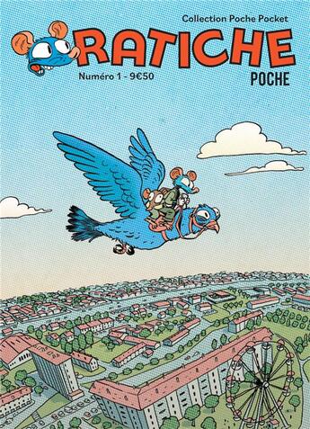 Couverture du livre « Ratiche poche 1 » de Pichelin/Guerse aux éditions Requins Marteaux