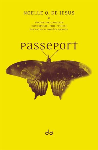 Couverture du livre « Passeport » de Noelle Q. De Jesus aux éditions Editions Do