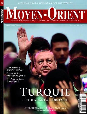 Couverture du livre « Moyen-orient n 37 la turquie janvier/mars 2018 » de  aux éditions Moyen Orient