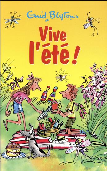 Couverture du livre « Vive ! - t03 - vive l'ete » de Enid Blyton aux éditions Hachette Romans