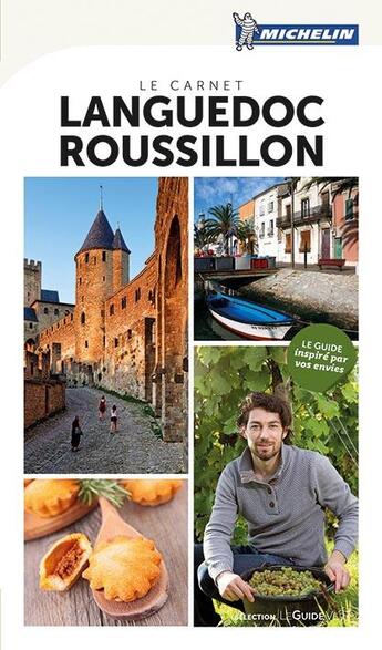 Couverture du livre « Guide touristique Languedoc Roussilon » de Collectif Michelin aux éditions Michelin