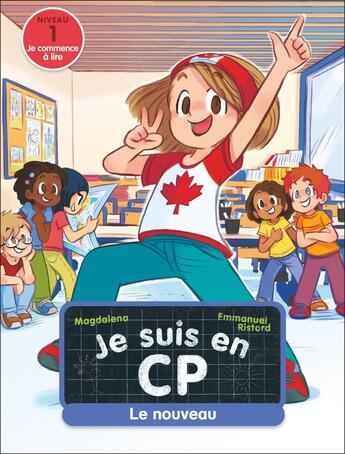 Couverture du livre « Je suis en CP : Le nouveau : Niveau 1 » de Emmanuel Ristord et Magdalena aux éditions Pere Castor