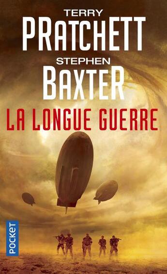 Couverture du livre « La longue Terre Tome 2 : la longue guerre » de Terry Pratchett et Stephen Baxter aux éditions Pocket