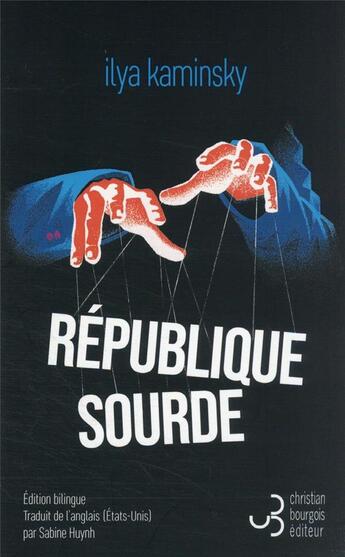 Couverture du livre « République sourde » de Ilya Kaminski aux éditions Christian Bourgois