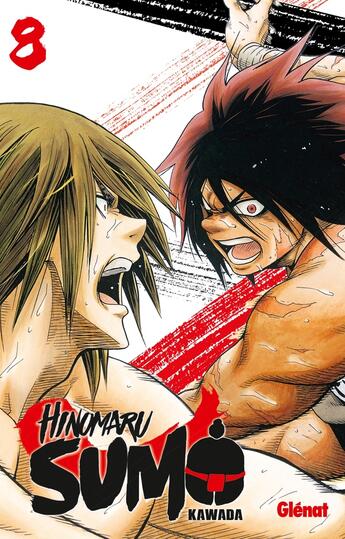 Couverture du livre « Hinomaru sumo Tome 8 » de Kawada aux éditions Glenat