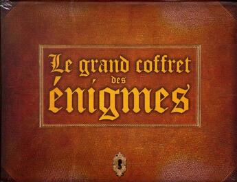 Couverture du livre « Le grand coffret des énigmes » de Jean-Michel Maman aux éditions Editions Esi