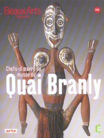 Couverture du livre « Chef-d'oeuvres du musée du Quai Branly » de  aux éditions Beaux Arts Editions