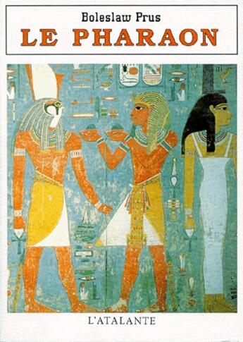 Couverture du livre « Le pharaon » de Prus Boleslaw aux éditions L'atalante