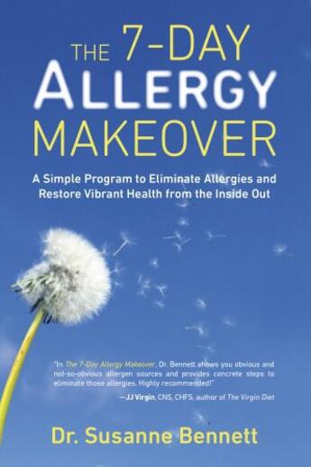 Couverture du livre « The 7-Day Allergy Makeover » de Bennett Susanne aux éditions Penguin Group Us