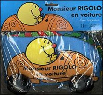 Couverture du livre « Livre Voiture ; Monsieur Rigolo En Voiture » de Roger Hargreaves aux éditions Hachette Jeunesse