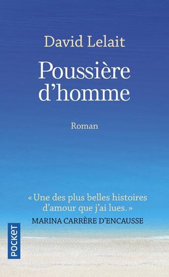 Couverture du livre « Poussière d'homme » de David Lelait aux éditions Pocket