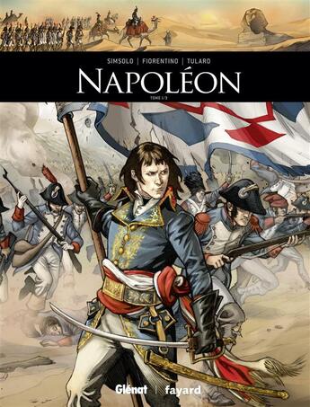 Couverture du livre « Napoléon Tome 1 » de Jean Vitaux et Noel Simsolo et Fabrizio Fiorentino aux éditions Glenat