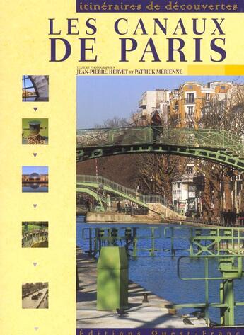 Couverture du livre « Les canaux de Paris » de Jean-Pierre Hervet aux éditions Ouest France