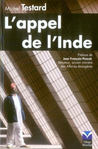 Couverture du livre « L'appel de l'inde » de Michel Testard aux éditions Pearson