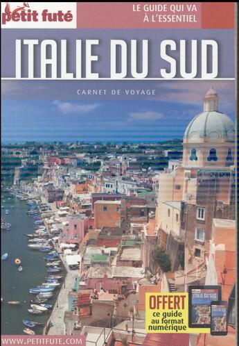 Couverture du livre « GUIDE PETIT FUTE ; CARNETS DE VOYAGE ; Italie du Sud (édition 2016) » de  aux éditions Le Petit Fute