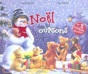 Couverture du livre « Noel Chez Les Oursons » de  aux éditions Hemma