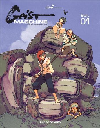 Couverture du livre « Geist maschine Tome 1 » de Lrnz aux éditions Rue De Sevres