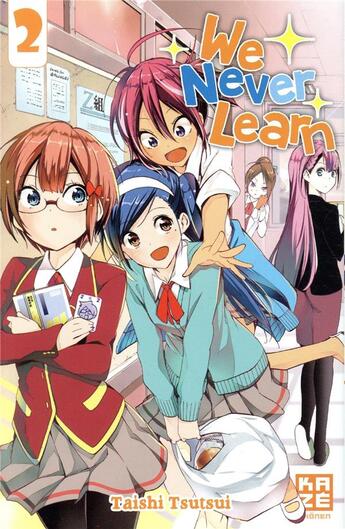 Couverture du livre « We never learn Tome 2 » de Taishi Tsutsui aux éditions Crunchyroll