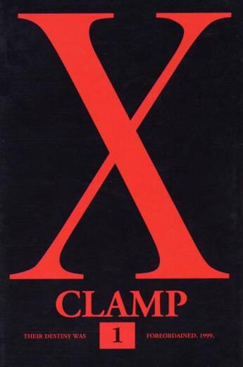 Couverture du livre « X Tome 1 » de Clamp aux éditions Delcourt