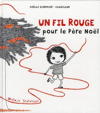 Couverture du livre « Un fil rouge pour le père Noël » de Joelle Ecormier aux éditions Ocean