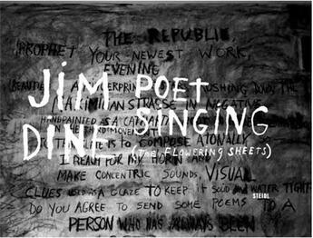 Couverture du livre « Jim dine poet singing » de Jim Dine aux éditions Steidl