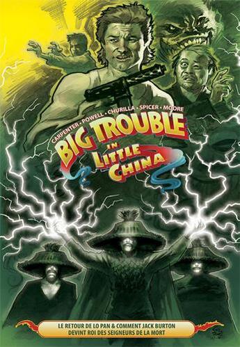 Couverture du livre « Big trouble in little China t.2 » de Eric Powell et John Carpenter et Brian Churilla aux éditions Reflexions