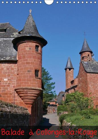 Couverture du livre « Collonges la rouge est situe e » de Beziers Alain aux éditions Calvendo